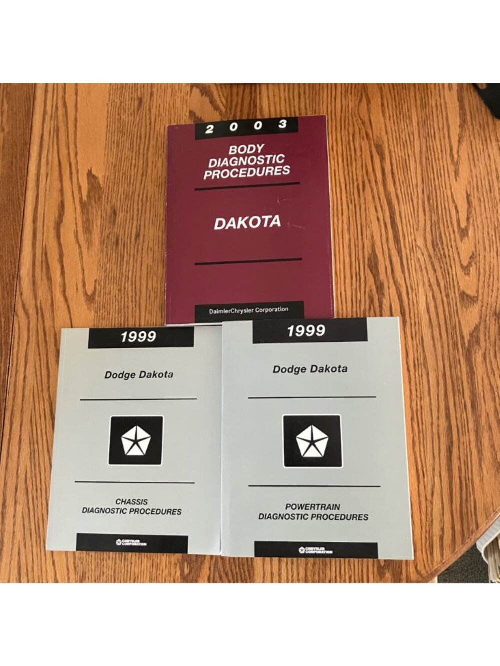 1999 & 2003 Dodge Dakota Factory OEM Diagnostic Repair Manuals Set